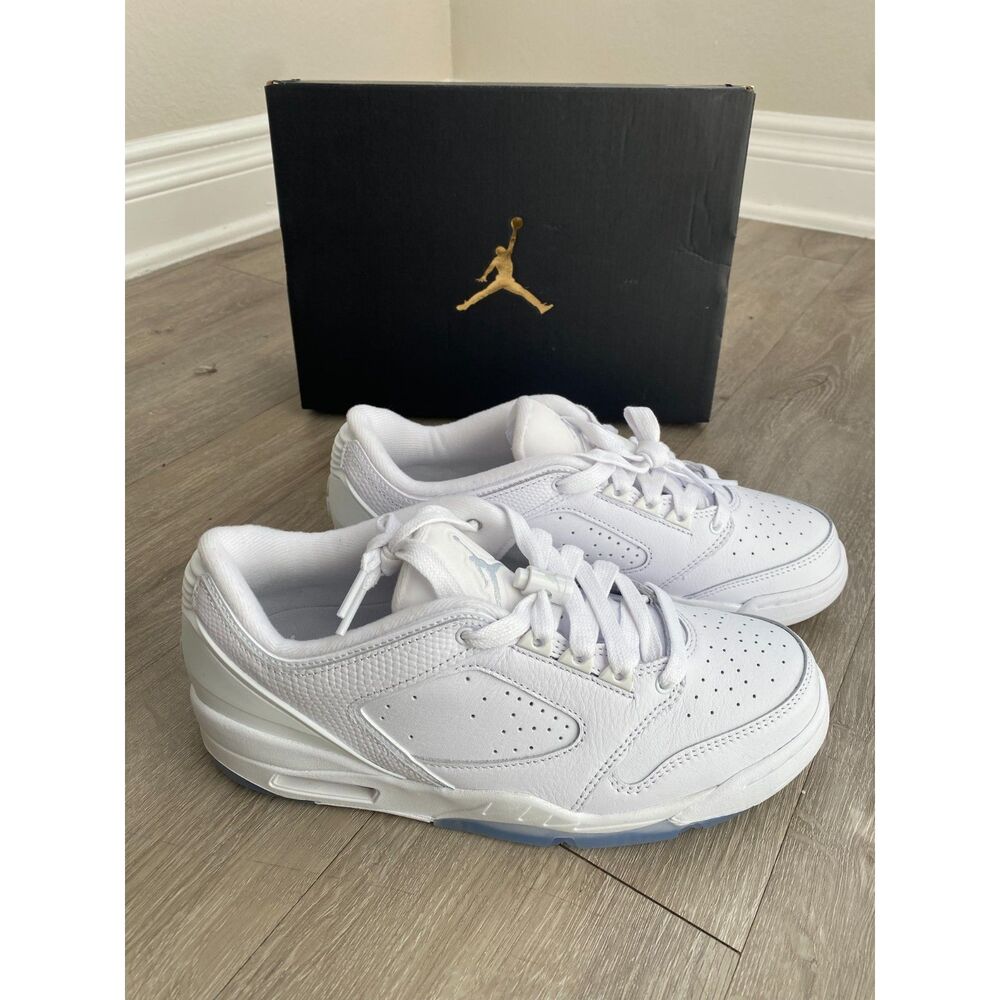 Air Jordan Sixty Plus Low IH2047-101 Men's Size 8.5 White Pure Platinum Shoes